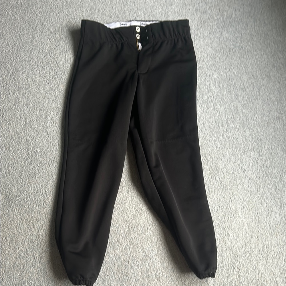 Women’s (S) Black Softball Pants
